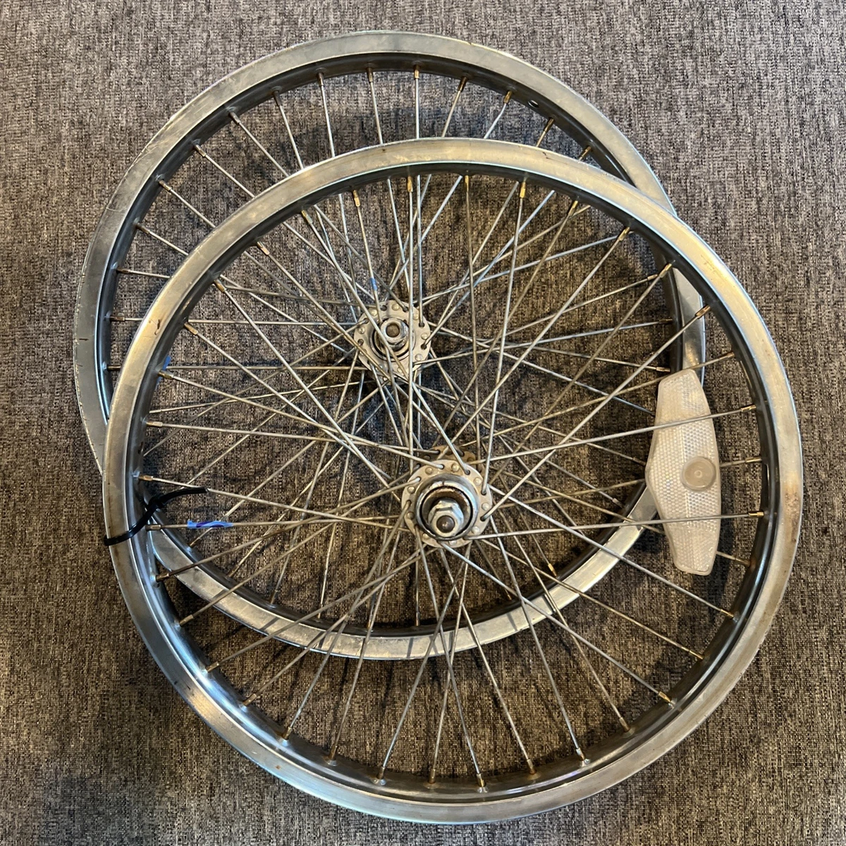 BMX Bike-Old School Silver Rim Vintage Bike Parts for sale | eBay