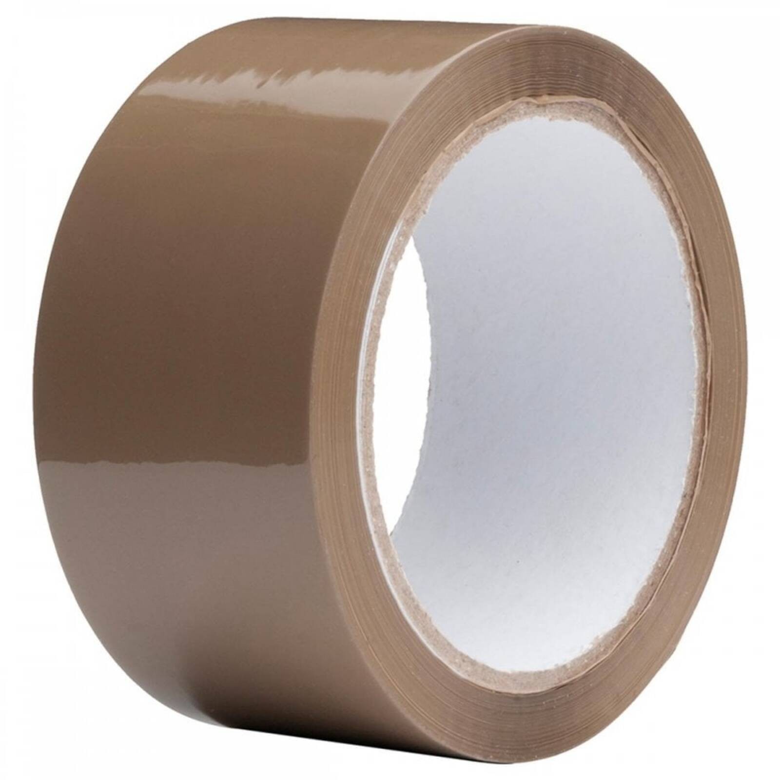Brown Box Acrylic Low Noise Packing Tape Buff/Brown 48mm X 66m - 36 Rolls
