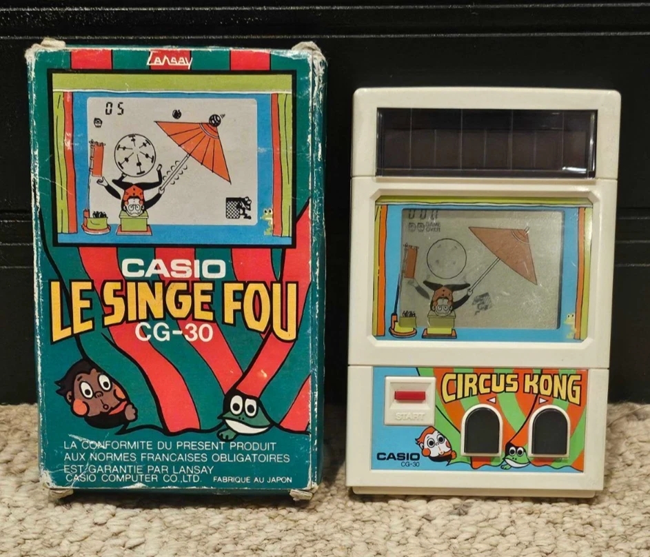 Casio 手持电子游戏电子游戏| eBay 1983 CASIO CAT HAND カシオ