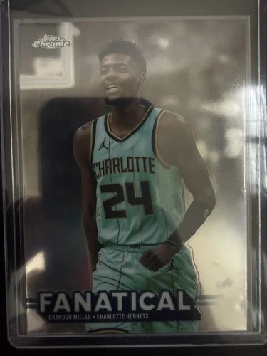 2025 Topps Chrome Brandon Miller Base (RAW)