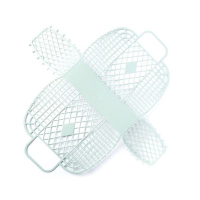 Foldable Carrying Basket Hollowed Out Design Breathable Plastic Laundry Bask SET