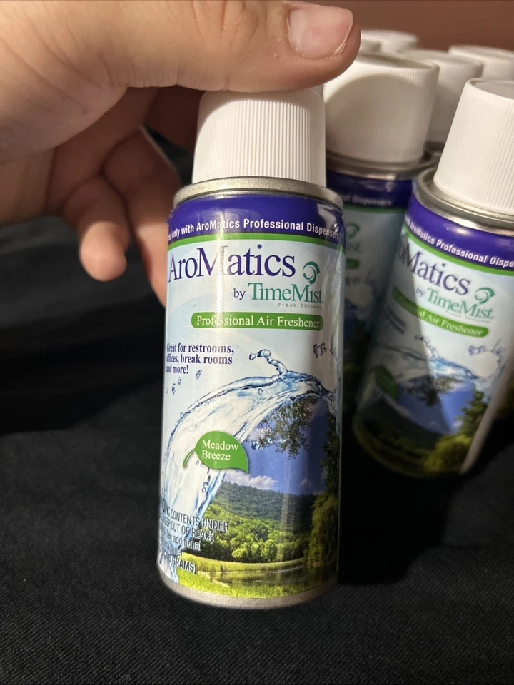 Estuche de 12 recambios Time Mist Meadow Breeze 3 oz stock antiguo Foto 2 de 4