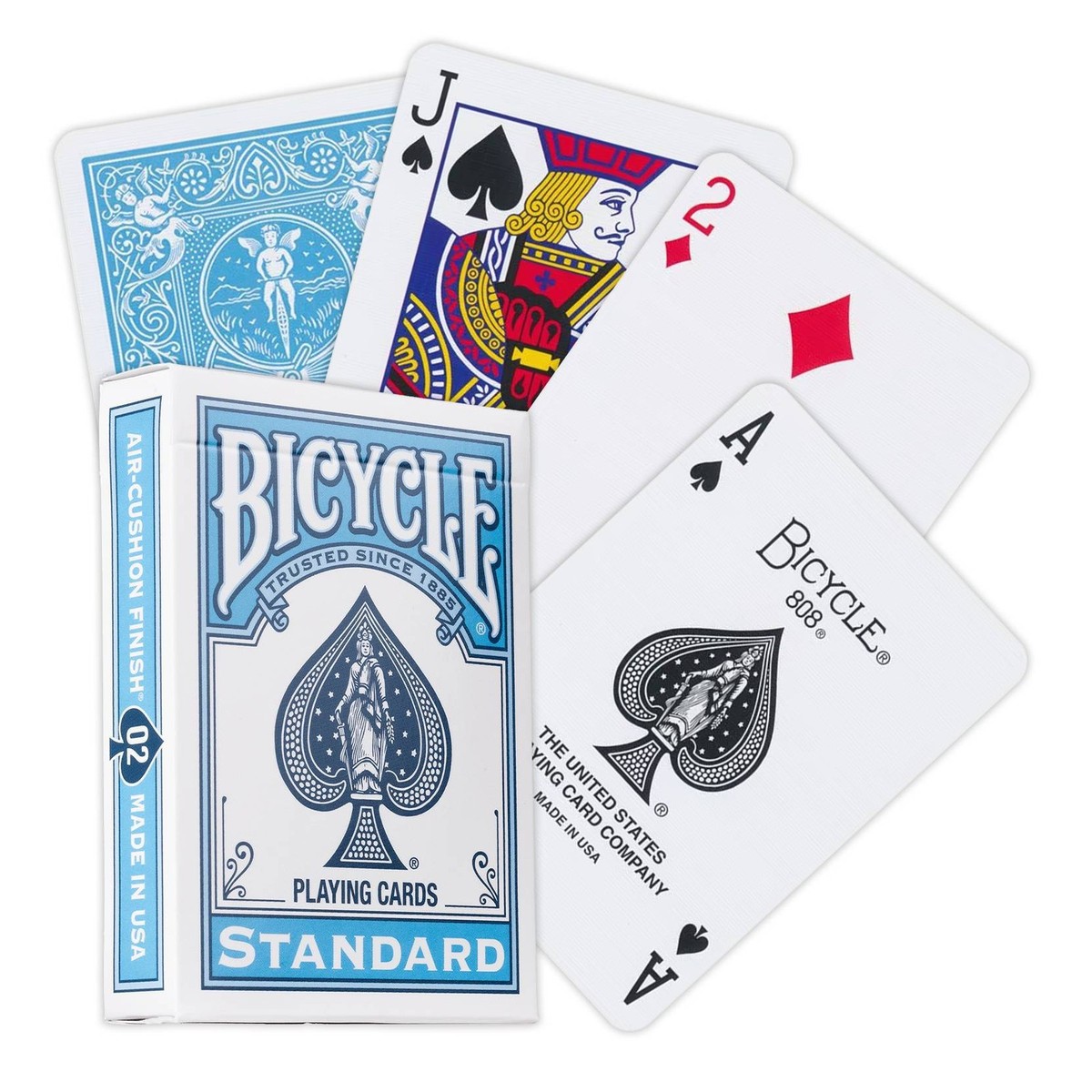 Bicycle Color Series #2 Breeze Playing Cards Deck Light Blue Poker