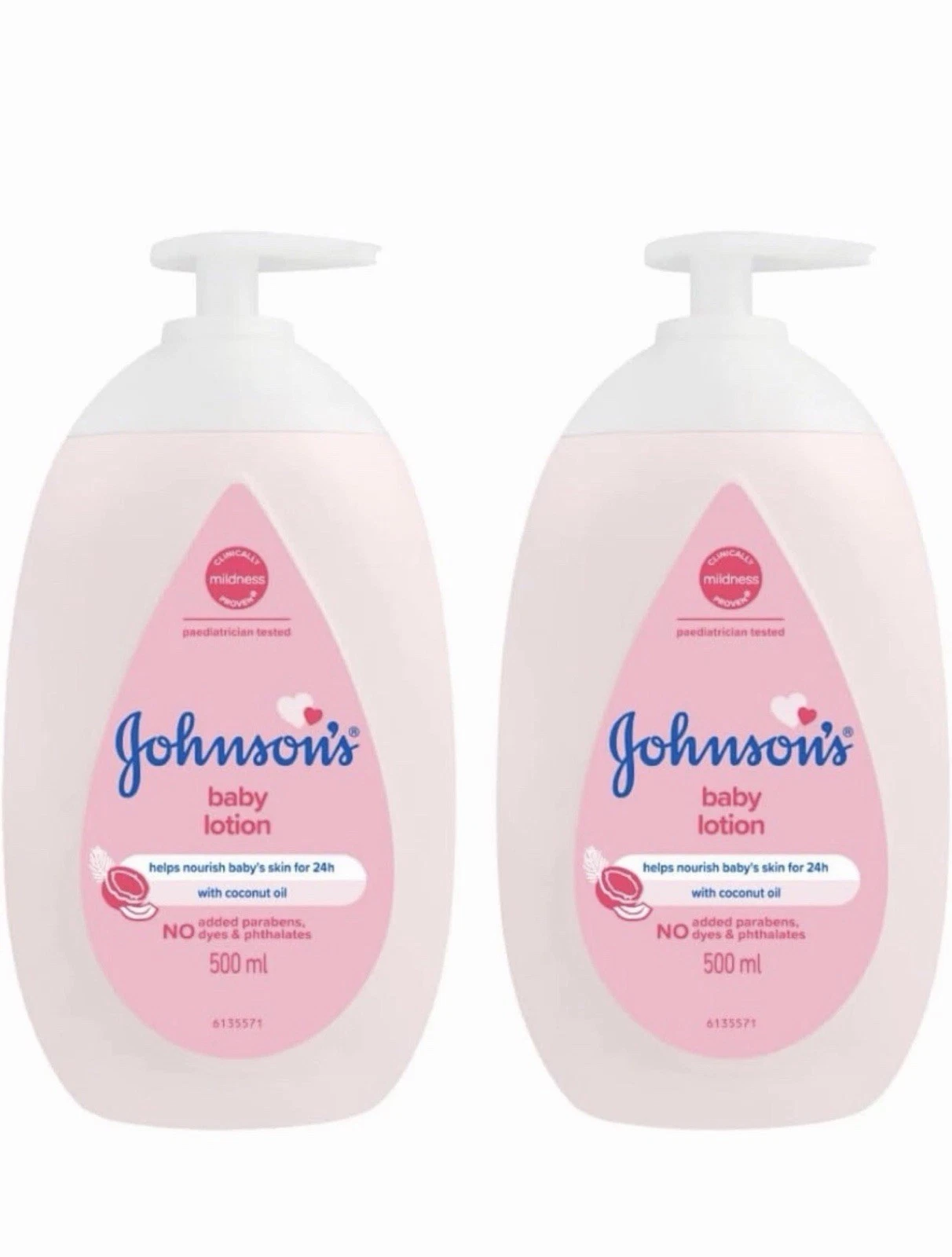 Johnson's Baby Lotion 500 ml (Pack of 2) free shipping world
Opens in a new window or tab