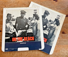 On The Beach CED Videodisc Disc 1  2 Vintage Set 2-Disc Set Gregory Peck