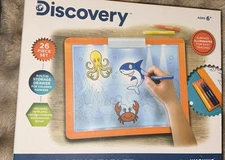 New Discovery LED Tracing Tablet, 26-Piece Set Washable Markers, Tracing Tablet