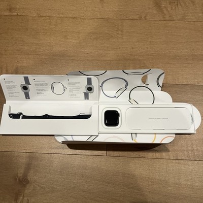 Apple Watch SE Gen 2 40mm Silver Aluminum Case with Blue Sport Band M/L