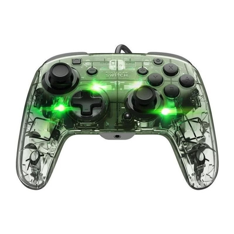 Manette Filaire PDP Afterglow Prismatic pour Nintendo Switch LED