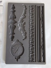 IOD "Baroque 6" Decor Mould Mold Craft Clay Resin Iron Orchid Designs Retired