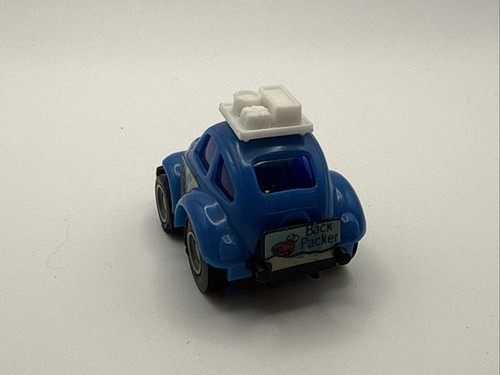 Takara Pull Back Toy Car “Back Packer” 2” 1981 Volkswagen Beetle Works Perfectly - Picture 3 of 4