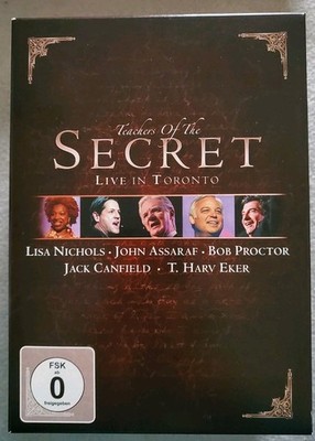 The TEACHERS of THE SECRET - Das GEHEIMNIS Live In Toronto 5 DVD  Hörbücher BOX 