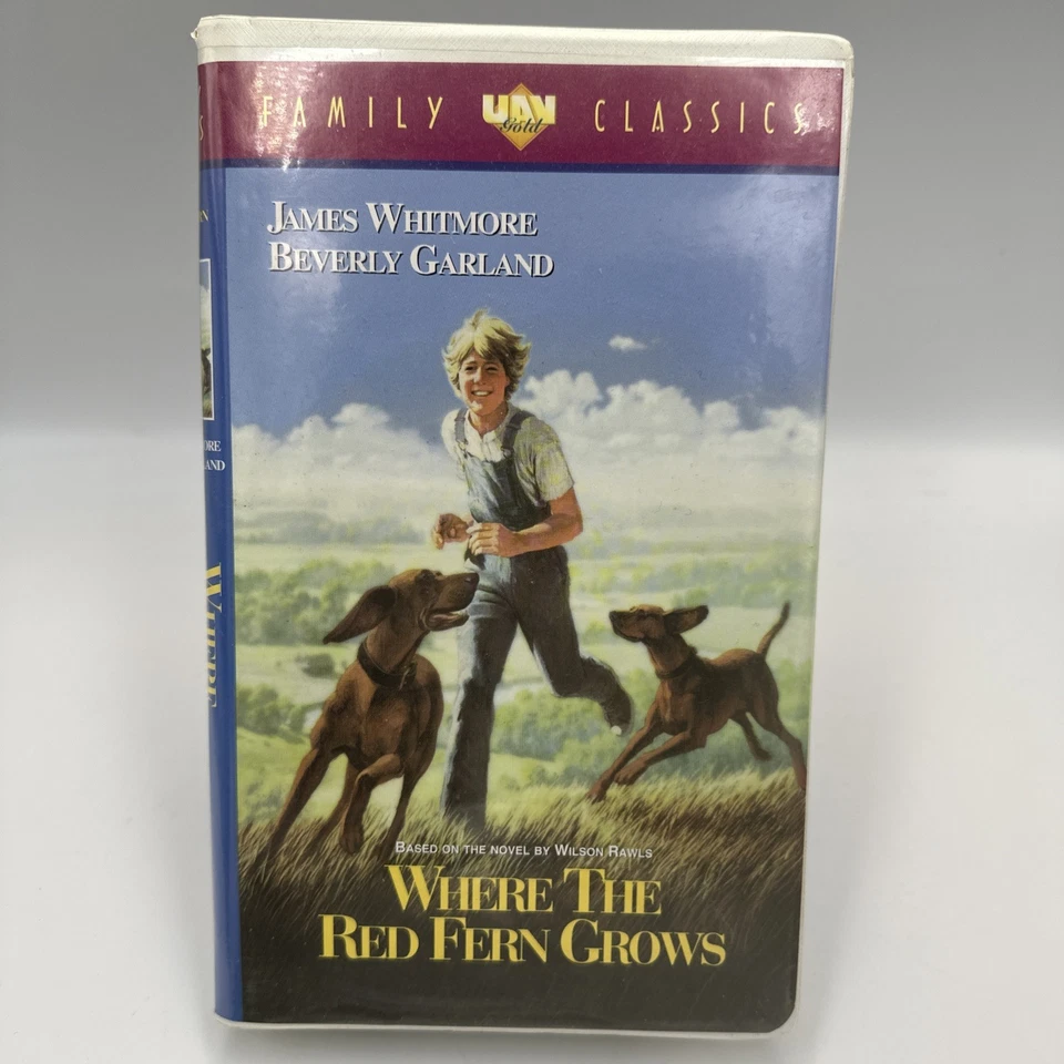 DISNEY VHS. Tall Tale & Where The Red Fern Grows  Clamshell Patrick Swayze - Image 4 of 4