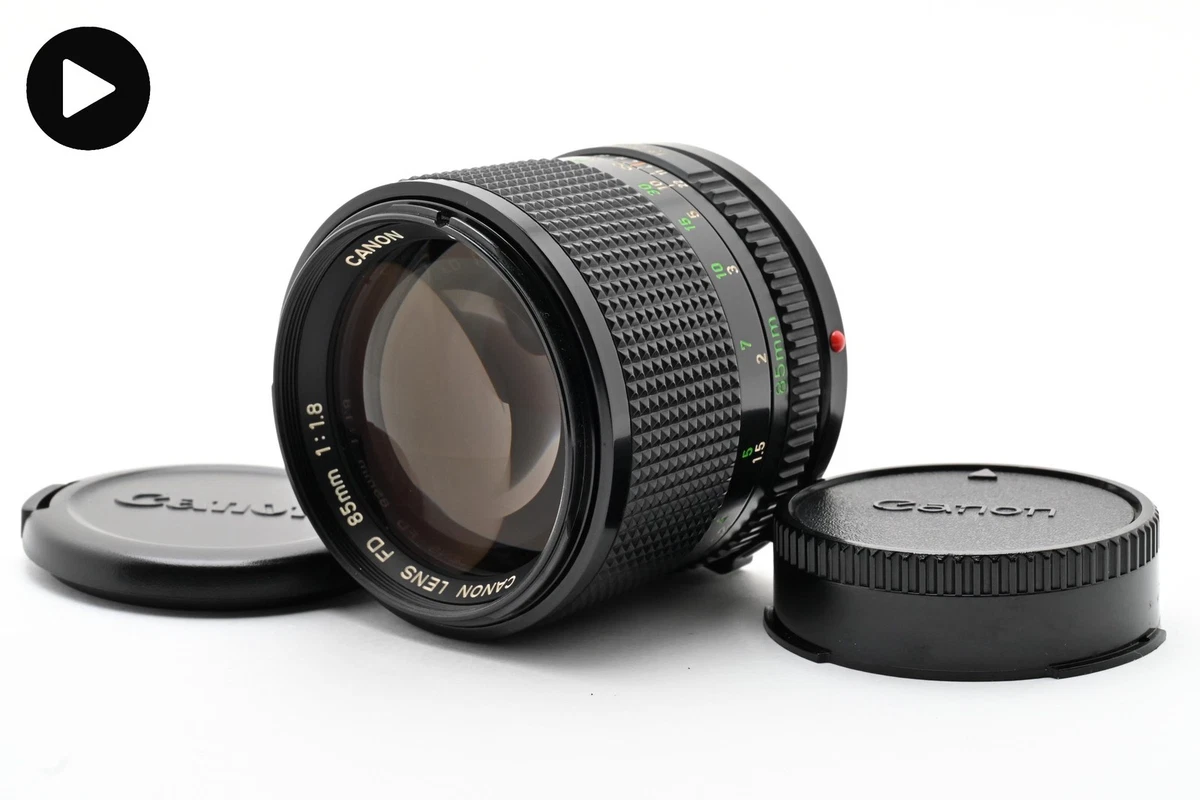 Canon FD f/1.8 Camera Lenses 85mm Focal for sale | eBay
