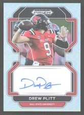 CZC484 - 2022 Panini Prizm Draft Picks - Drew Plitt #RA-DPI - Auto