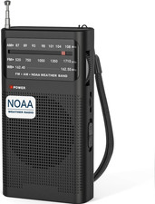 Goodes NOAA Weather Radio, AM FM NOAA Emergency Radio Portable with Best Recepti