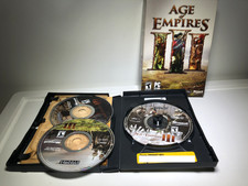 Age of Empires III PC GAME - 3 Set Discs with Manual/Code