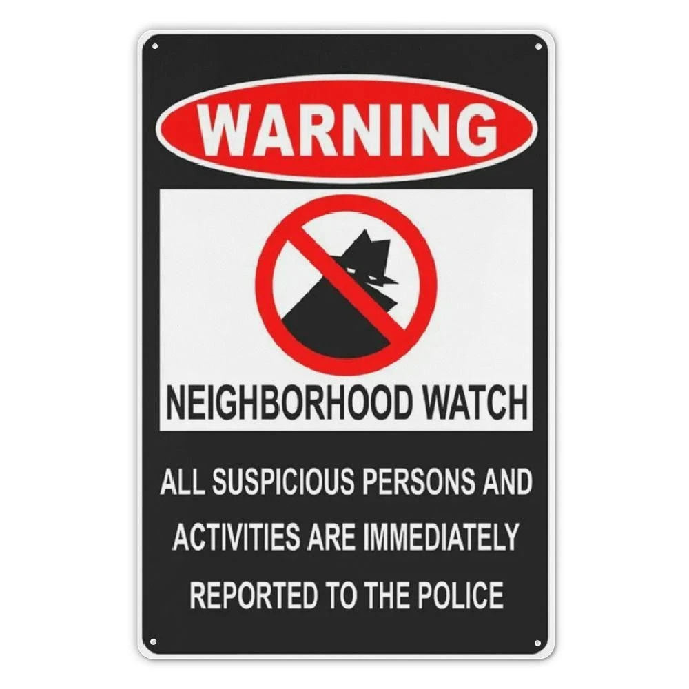 neighborhood watch sign products for sale | eBay