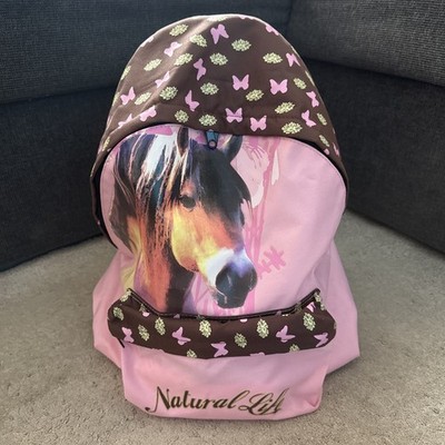Mädchen Pferde Rucksack Natural Life guter Zustand 