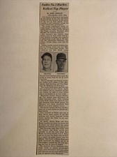 Frank Kellert San Antonio Missions John Andre Shreveport 1954 Sporting News 2X11