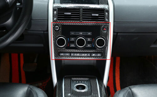 For Discovery Sport 2015-2019 Real Carbon Fiber Console AC Volume Switch Frame - Picture 6 of 6