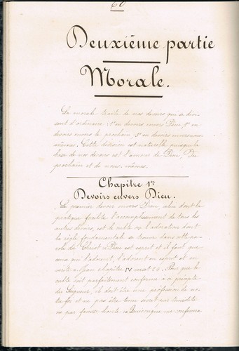 COURS de RELIGION PROTESTANTE à Valentine DAUNIS Meyrueis Lozère 1885-1886 RARE - Picture 10 of 12