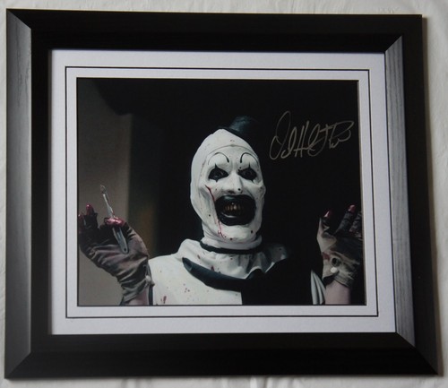 David Howard Thornton signed Terrifier Licensed Photo matted and framed. #2 - Picture 2 of 2