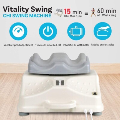 U.S Jaclean USJ106 Chi Vitalizer QI Machine Variable Speed Remote