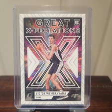Victor Wembanyama Great X-Pectations Rookie Card 2023-2024 Donruss Basketball