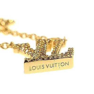 Louis Vuitton Lv Necklace Iconic M00596 2023 Made Strass Louis Vuitton Lv Necklace Iconic M00596 2023 Made Strass