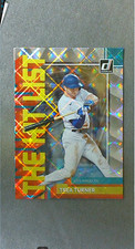 2022 Donruss The Hit List Diamond #1 Trea Turner Dodgers