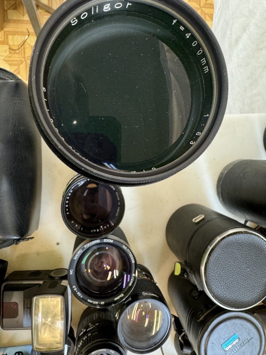 7 Camera Lenses Made In JAPAN Various Brands/Length , Camera