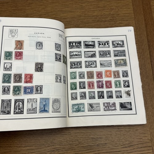 1952 MODERN POSTAGE STAMP ALBUM Scott Publications With Stamps In Envelope - Picture 15 of 24
