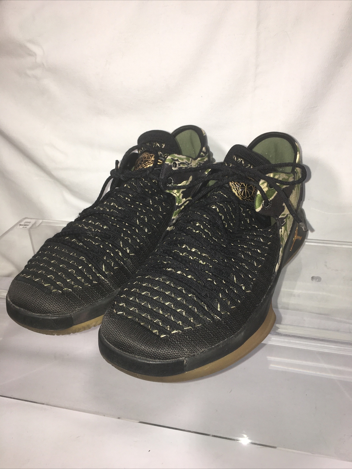 Nike Air Jordan Xxxii 32 Low Black Gold Gum Tiger Camo 1256 021 Size 7 Youth For Sale Online Ebay Nike Air Jordan Xxxii 32 Low Black Gold Gum Tiger Camo 1256 021 Size 7 Youth For Sale Online Ebay