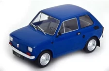 FIAT-POLSKI 126 1972 BLUE 1:18 MCG 18324 Die Cast