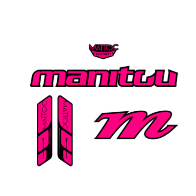 STAR SAM  fahrrad gabel aufkleber Manitou Mattoc Expert 26'' Bike fork stickers