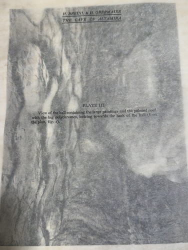 THE CAVE OF ALTAMIRA *SIGNED* Bruel & Obermaier 1st Ed Prehistoric Cave Art 1935 - Picture 18 of 24