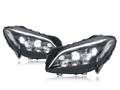 Par de faros delanteros LED para Mercedes-Benz CLS W218 2012-2015 - Imagen 2 de 10