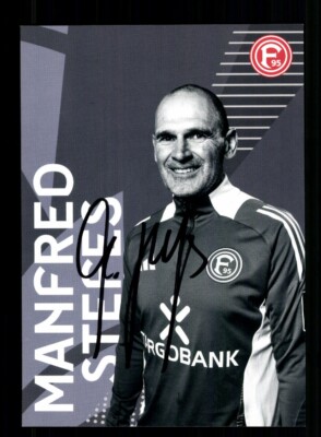 Manfred Stefes Autogrammkarte Fortuna Düsseldorf 2024-25 Original Signiert