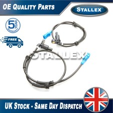 Image of Stallex 2X REAR LEFT & RIGHT ABS WHEEL SPEED SENSOR FOR PEUGEOT 206 (1998-) MFA4