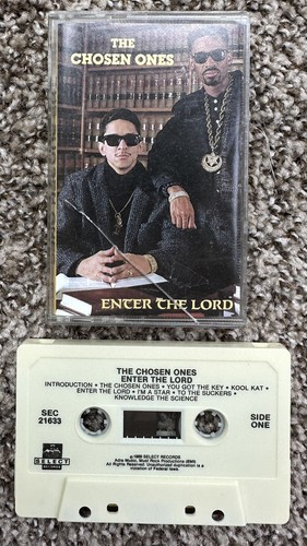 The Chosen Ones "Enter The Lord" Cassette Rare OOP 1989 NYC Classic Rap Tape HTF