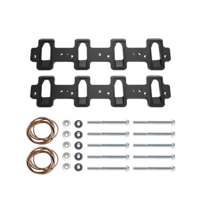 For LS Cathedral Port Cylinder Head To Rectangle Port Intake Manifold Adapter