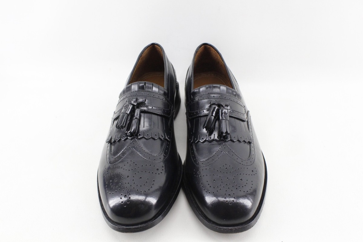 Florsheim Leather Wingtip Kiltie Tassel Loafer Men display picture 2