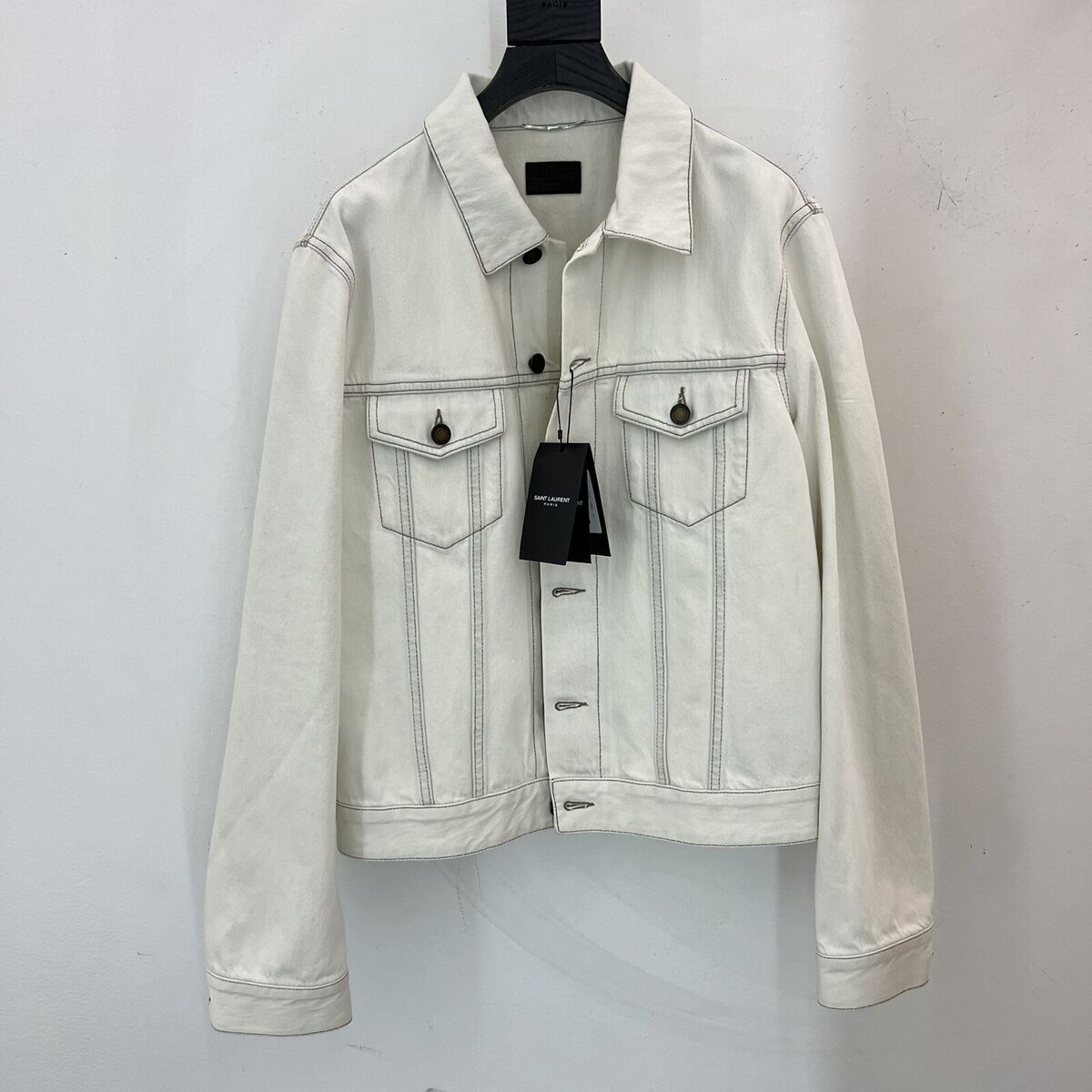 Saint Laurent Denim Jacket In XS | eBay Saint Laurent Denim Jacket In XS | eBay