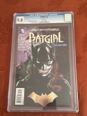 BATGIRL #16 CGC 9.8 NM/MT 2013 DC Death of the Family JOKER Ed Benes Cover
