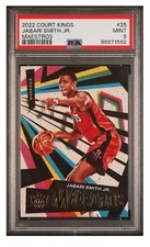 Jabari Smith Jr. 2022-23 Panini Court Kings Maestros RC PSA 9 (Low POP.)