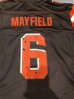 Cleveland Browns Baker Mayfield #6 Football NFL Pro Line Youth Jersey  Size L — photo 3