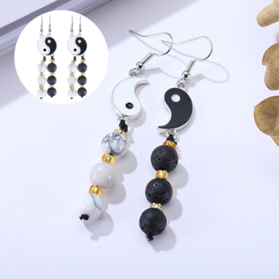 2 Pairs Tropfenohrringe Frauen Schmuck Perlenohrringe Indisch