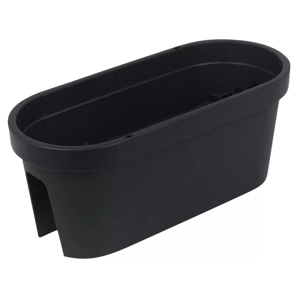 Large Outdoor Planter Greenhouse Propagator Garden Patio Flower Pot Herbs Black - Image 3 of 4