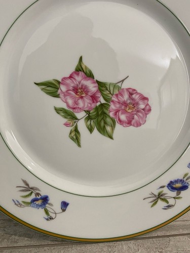 Vista Alegre Mottahedeh Dinner Plates (3), Charleston Garden - Picture 3 of 8