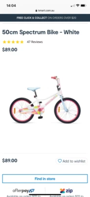 balance bike australia kmart